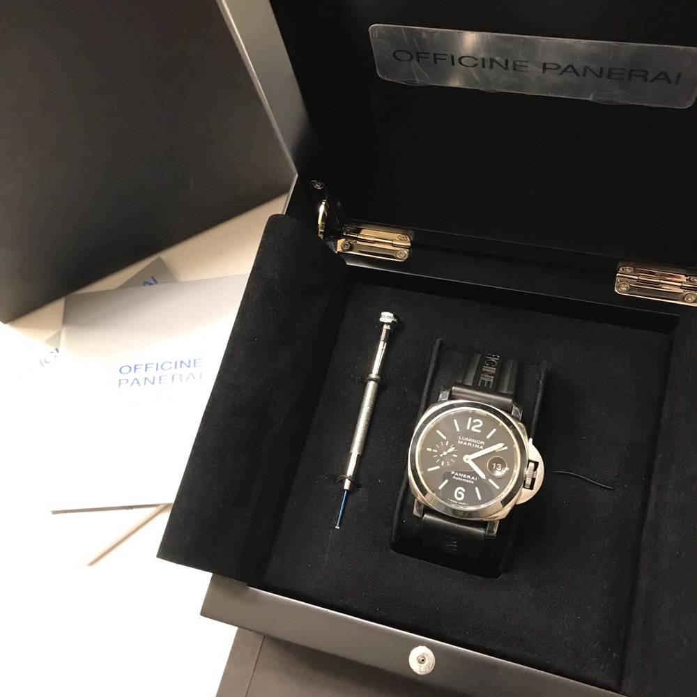 PANERAI Luminor Marina Watch with box - Picture 1 of 8